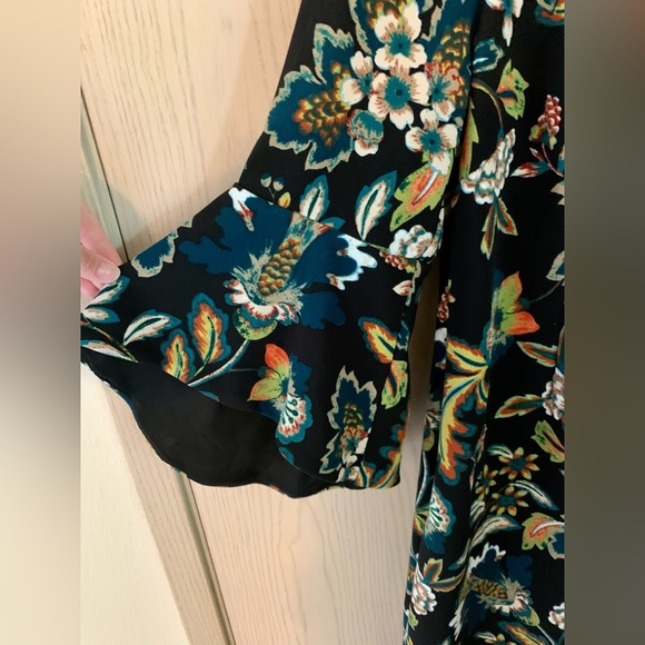 🆕NWT Anna Sui Loves I.N.C. Petite Floral Print Sheath Dress Size Large - Picture 8 of 15